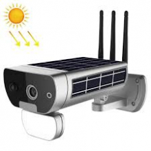 Caméra réseau IP d’alarme sonore et lumineuse à ultra-faible consommation de batterie solaire