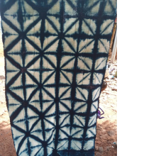 Tissu indigo 