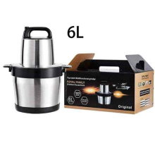 Processeur d'igname pilée de 6 litres à 4 lames, à moteur en cuivre pur, alimenté sous 220VAC : 26.000f.  Nous sommes à Godomey, pk14      Contacts : Téléphone :+229 0169742981/0160104022 WhatsApp : +229 0169742981/0160104022