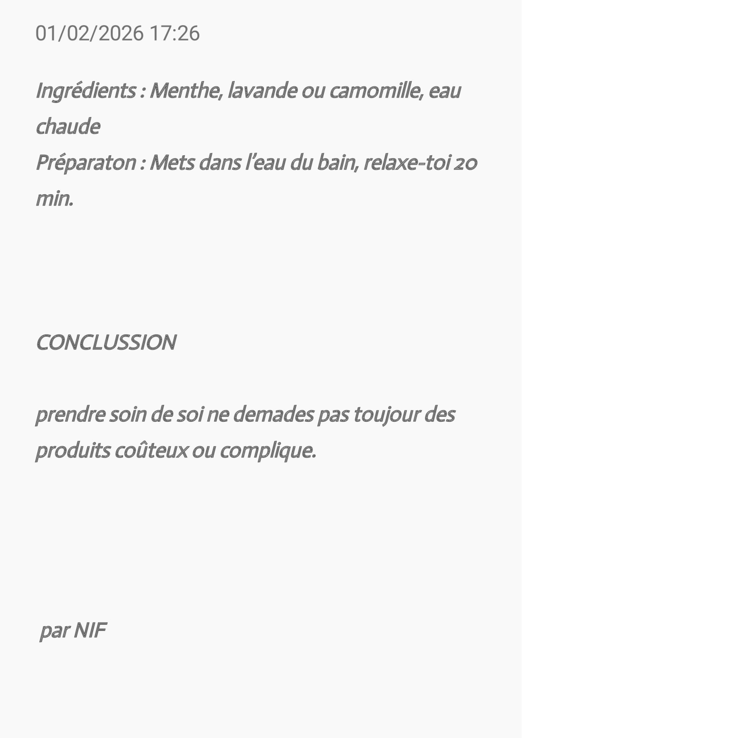 soins naturels et hygiène pour tous