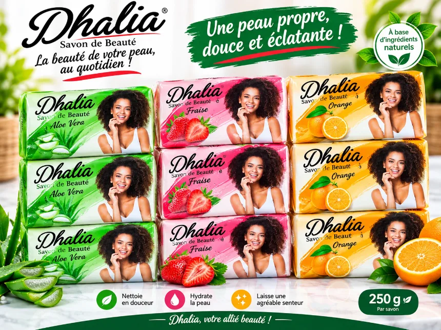 Savonnette dhalia