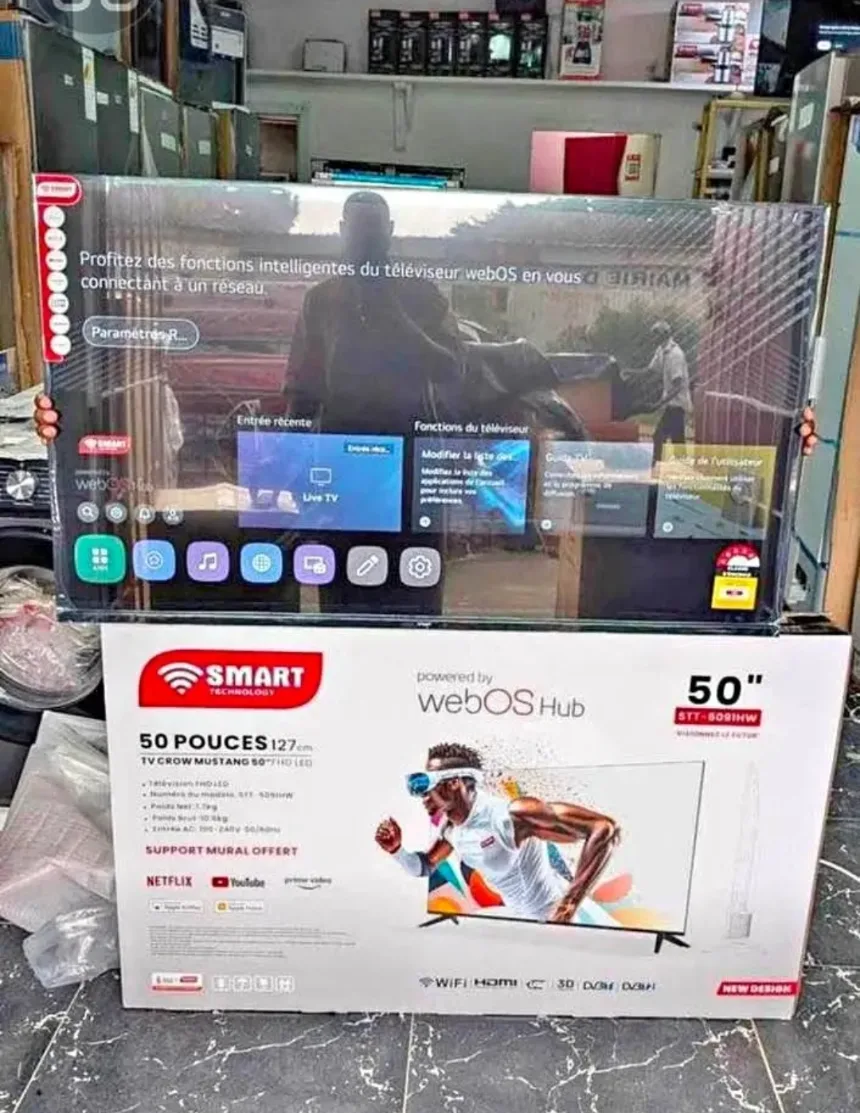Écran plasma connectable 