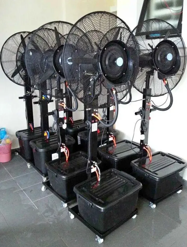 Ventilateur en climatiseur 