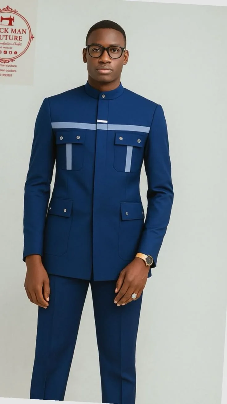Tissu africain d'homme 