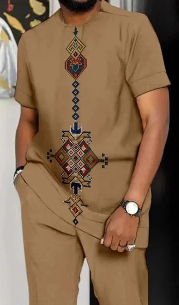 Tissu africain d'homme 