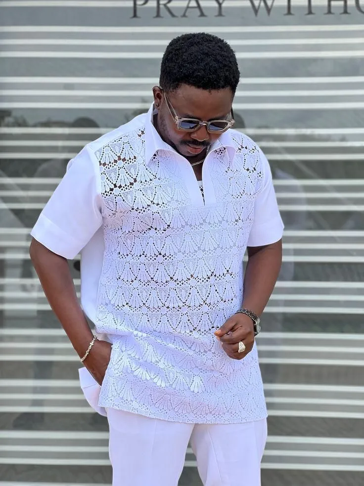 Tissu africain d'homme 