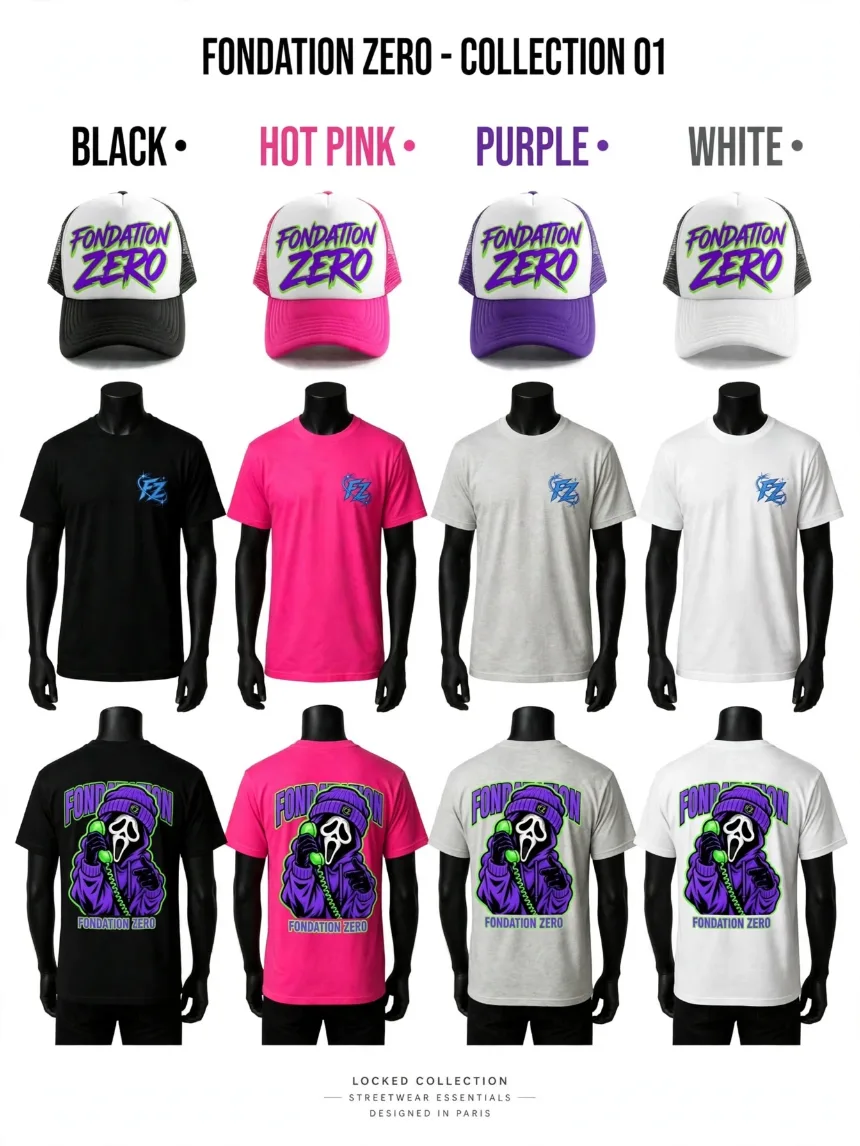 T-shirts casquette 