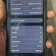 Téléphone iphone 11 pro mqx